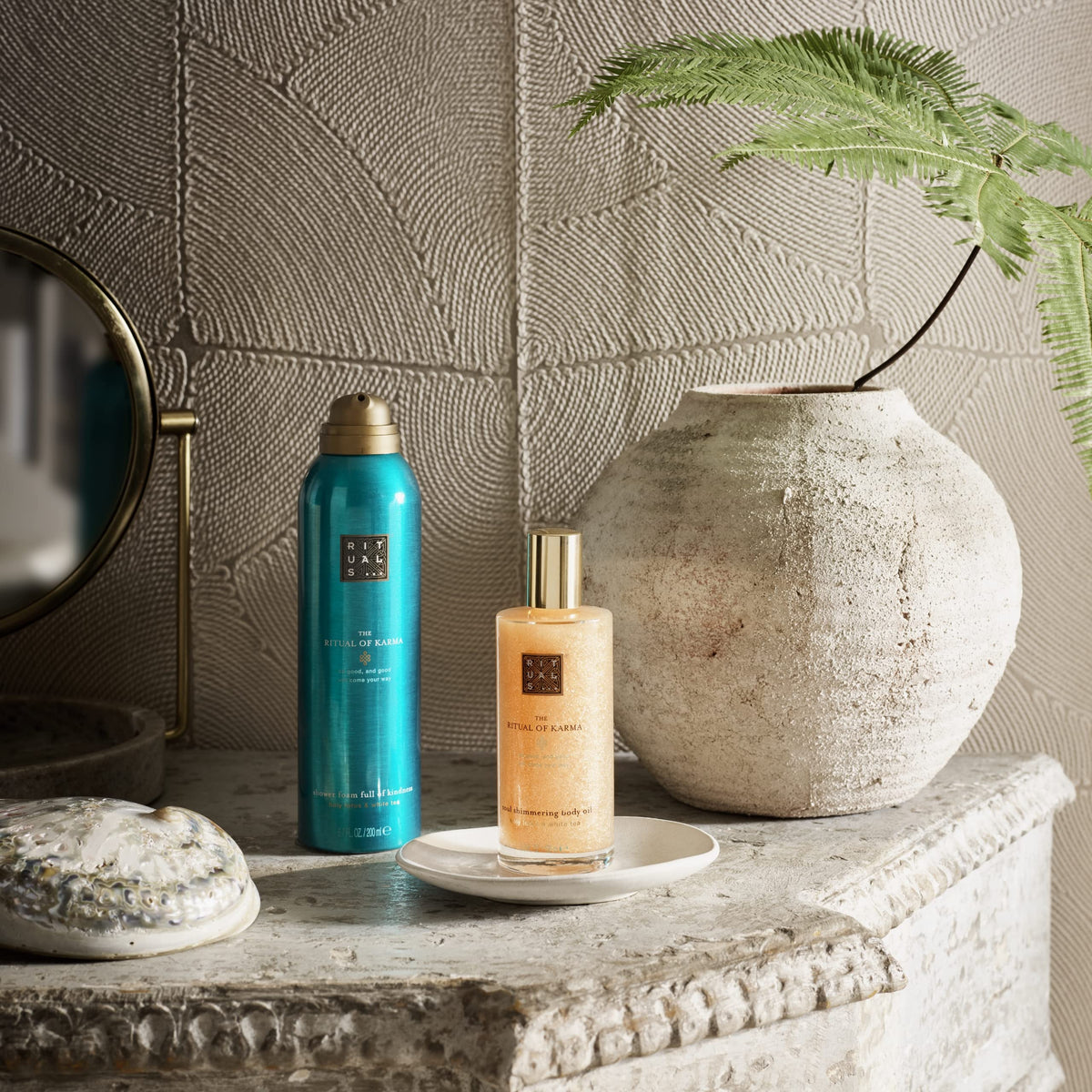 RITUALS Rituals Karma Soul Shimmering Body Oil 100ml Holy Lotus & Organic White Tea