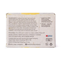 Little Soap Company Naturals Range - Bar Soap | Vegan, Cruelty Free, No SLS or Parabens, Refreshing Cleansing Soap bar, Natural Eco Friendly Body & Hand Soap, 100g (Lemon Zest)