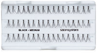 Salon System Individual Lashes Flare Black - Medium