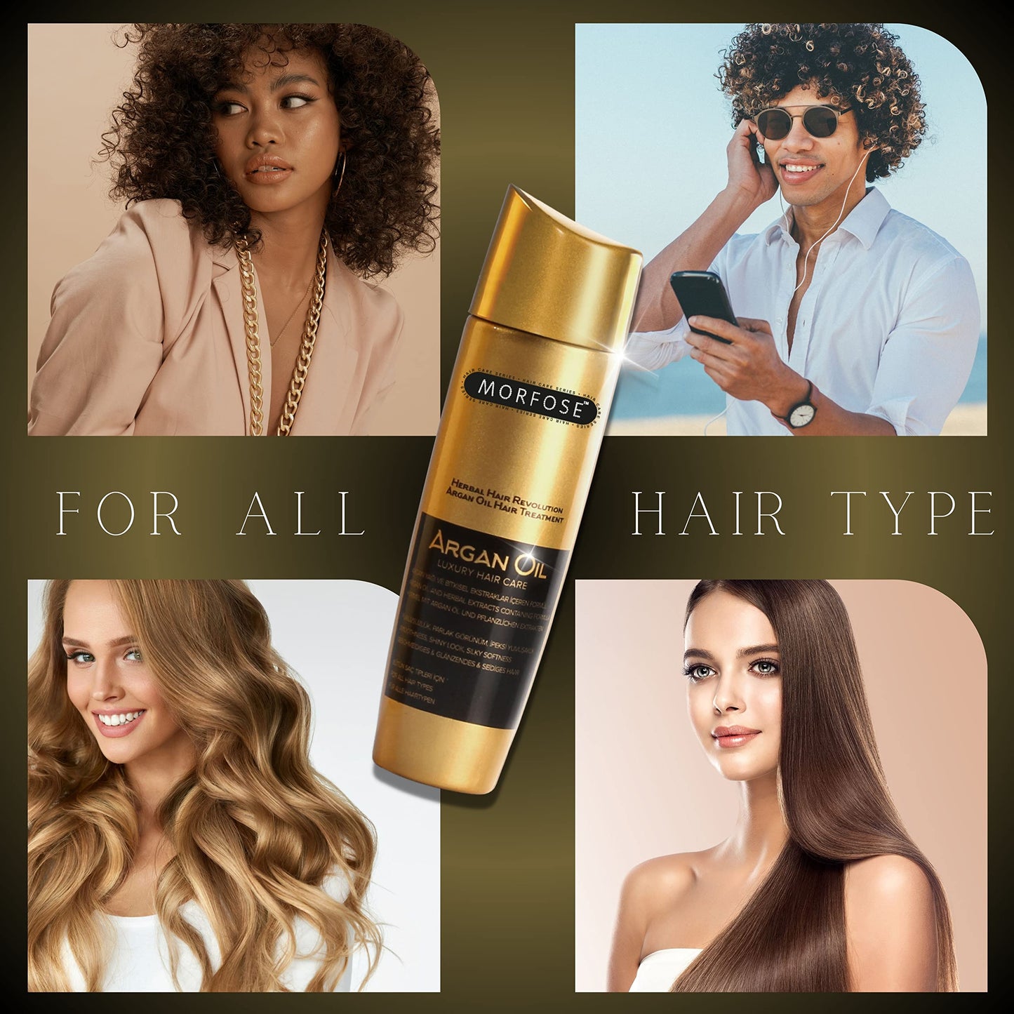 MORFOSE Morfose Luxury Care Argan Hair Oil 100 ml