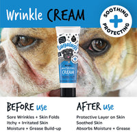 BUGALUGS Wrinkle paste for Bulldogs, French Bulldogs, wrinkly dogs & cats. For itchy wrinkle folds, tear stains & tail pockets, anti-itch & itchy dog skin relief. Great itch remedies for dogs 75g