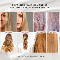Vegnclever Keratin Hair Mask: Keratin Hair Treatment Mask, Deep Conditioning Hair Mask Treatment, Hair Deep Conditioner Mask for Damaged Dry Hair, Keratin Hair Mask for Fine, Curly and Straight Hair