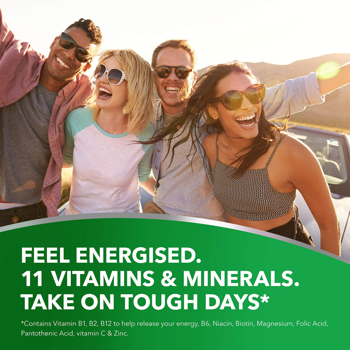Berocca Vitamin C Effervescent Tablets, with Magnesium, Vitamin B12 and Vitamin B Complex, Mango Flavour, 1 Pack of 15 Tablets - 2 Weeks Supply