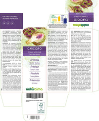 Artichoke (Cynara scolymus) Leaves Alcohol-Free Mother Tincture Naturalma - Liquid Extract Drops 120 ml - Food Supplement - Vegan