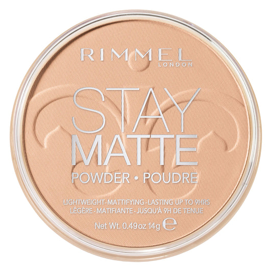 Rimmel London Stay Matte Pressed Powder 005 Silky Beige, 100 g CEMCOSRIM908