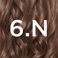 Garnier Nutrisse Permanent Hair Dye, Natural-looking, hair colour result, For All Hair Types, 6N Nude Light Brown
