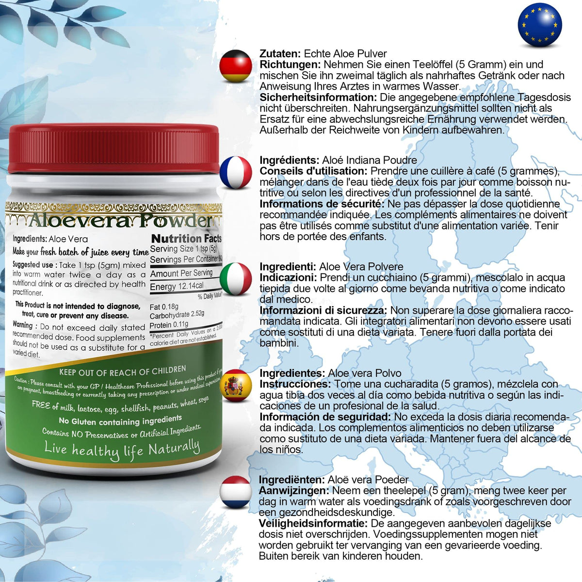 Aushadh Aloe Vera Powder