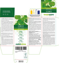 Ginkgo (Ginkgo biloba) Leaves Naturalma - 150 g - 300 Tablets - Food Supplement - Natural and Vegan