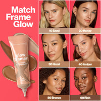 Max Factor Glow Framer, 30 Hazel, Bronzing and Illuminating Tint, Blends contour and highlight, Soft Shimmers, Bronzing Pigments, Weightless, Easy to Blend Formula, 30ml