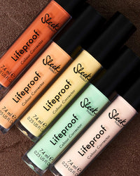 Sleek MakeUP Lifeproof Colour Corrector, Full Coverage Colour-Neutralising Corrector, Ditch Dark Circles (Peach), 7.4ml