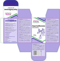 SOYA Isoflavones 80% Extract 120 Capsules, 3rd Party Lab Tested, High Strength Supplement, Gluten and GMO Free