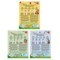 7th Heaven Party Animal Beauty Sheet Face Mask Skincare Set for Kids - Tiger, Kitten & Panda Printed Face Mask Sheet to Soothe, Hydrate & Revitalise Young Skin (Ages 8+)