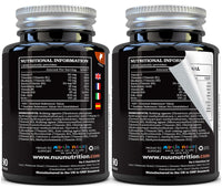 Nu U Nutrition Vitamin B Complex - 8 High Strength B Vitamins & Vitamin C - Vitamins B1, B2, B3, B5, B6, B8, B9 & B12, 90 Timed Release Tablets, 3 Month Supply, Vegan & Vegetarian VIT B Complex