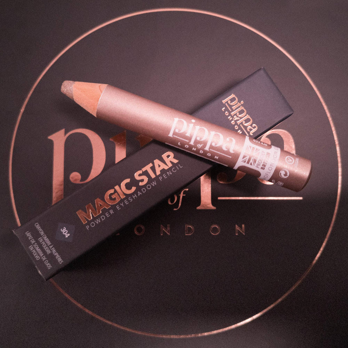 Pippa Of London Pippa of London Magic Star Eyeshadow Powder Pencil, Long Lasting, Blendable Eye Make Up Stick