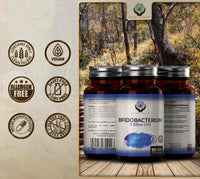 Earth's Nurture EN Bifidobacterium Probiotics | 90 High Strength Bifidobacterium Probiotic Capsules - 5 Billion CFU Bifi per Capsule | Non-GMO, Gluten & Allergen Free | Manufactured in the UK