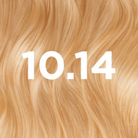 Garnier GOOD Permanent Hair Dye, 10.14 Chamomile Blonde. Offers 100% grey coverage and 8-week colour. No ammonia, vegan shea butter formula for vibrant, light results on all hair types.