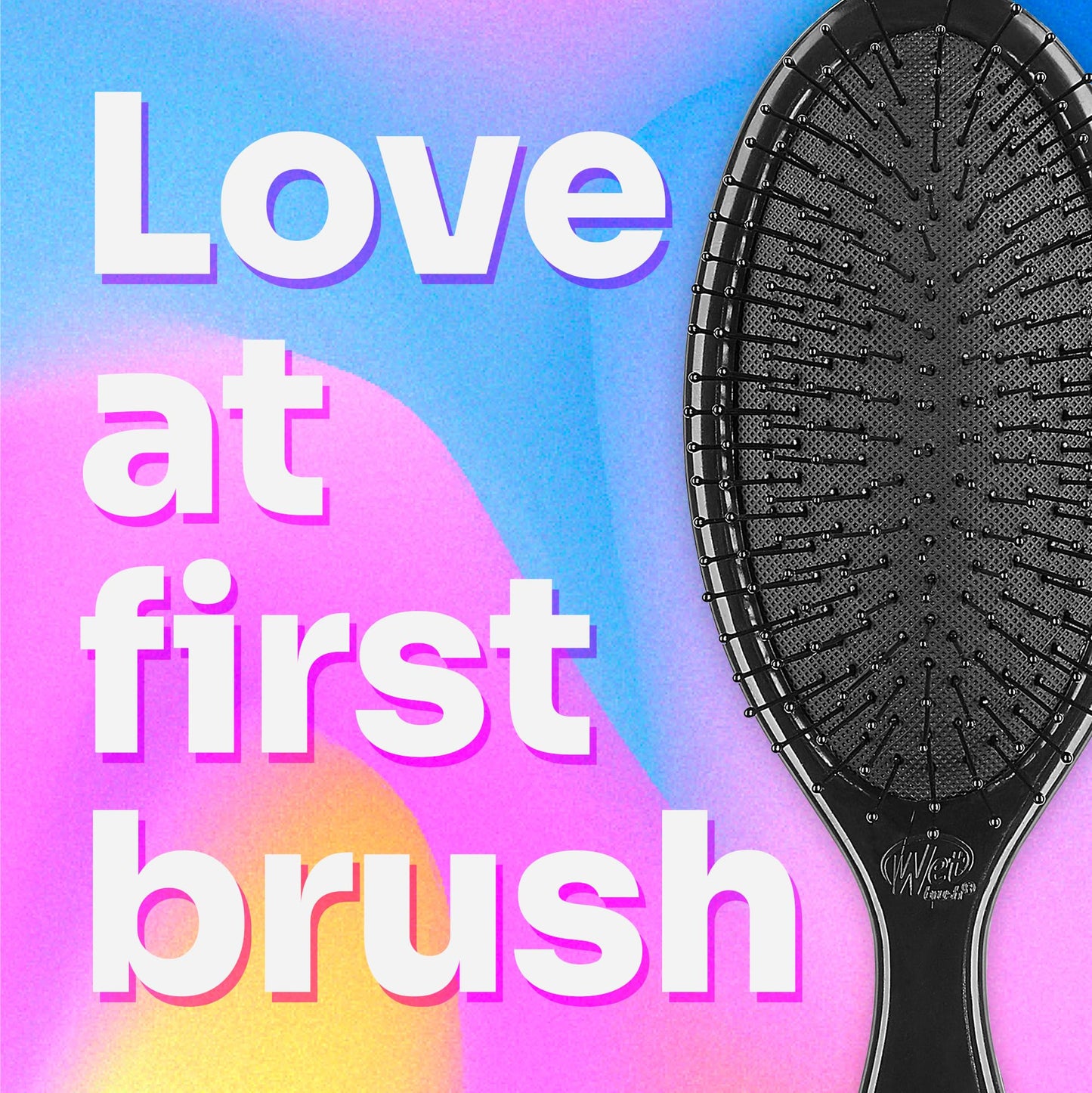 Wet Brush Festive Frosty The Snowman Orginal Detangler. Ultra Soft bristles for all hair types, 1 brush and a scrunchie with every festive brush gift set
