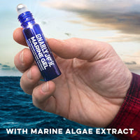 TRADEMARK GNARLY JOE EST.MMXVII Gnarly Joe Eye Serum for Men - 10ml - Hyaluronic Gel With Cooling Rollerball Applicator - Rejuvenates Tired Eyes, Puffiness and Dark Circles - Eye Bags Remover - Mens Eye Roll On - Mens Eye Serum