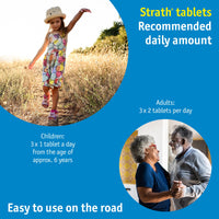 Strath Tablets (200) - Herbal Yeast Supplement with 61 Nutrients, Vitamins & Minerals, Daily Nutritional Superfood, Suitable for Men & Women Digestion & Immune Support, Pregnant & Breastfeeding