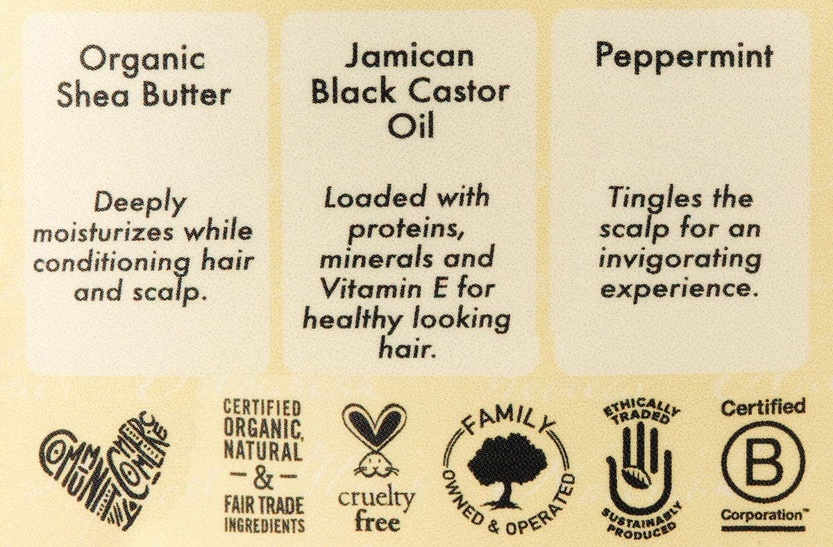 SHEA MOISTURE Shea Moisture amaican Black Castor Oil Strengthen Grow and Restore Treatment Masque, 12oz