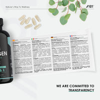 Multi Collagen Capsules - 240 Capsules - Types I, II, III, V & X - Wild Caught Fish, Grass Fed Bovine, Eggshell & Free-Range Chicken, Hyaluronic Acid & Vitamin C (4 Months Supply) by Alpha01