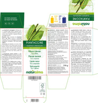 Ribwort Plantain or Narrowleaft Plantain (Plantago lanceolata) Leaves NATURALMA | 150 g | 300 Tablets of 500 mg | Food Supplement | Natural and Vegan