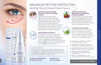 Eye Lift Encapsulated Growth Factor (EGF, FGF, TGF) Eye Serum - Skin Moisturisers + Retinol + Hyaluronic Acid Serum + Vitamin C + Peptides - Korean Inspired Youthful Skin By SkinPep (15ml)
