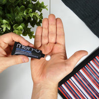 men-ü men-u MATT FACE MOISTURISER BUDDY TUBE 15ml, up to 20 applications, Ultra-Concentrate Mens Moisturiser, Use on the Face and Neck for Matt, Smooth & Firm Surface