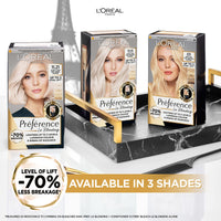 L'Oreal Paris Preference Hair Dye, Long Lasting, Luminous Permanent Hair Colour, 11.21, Moscow