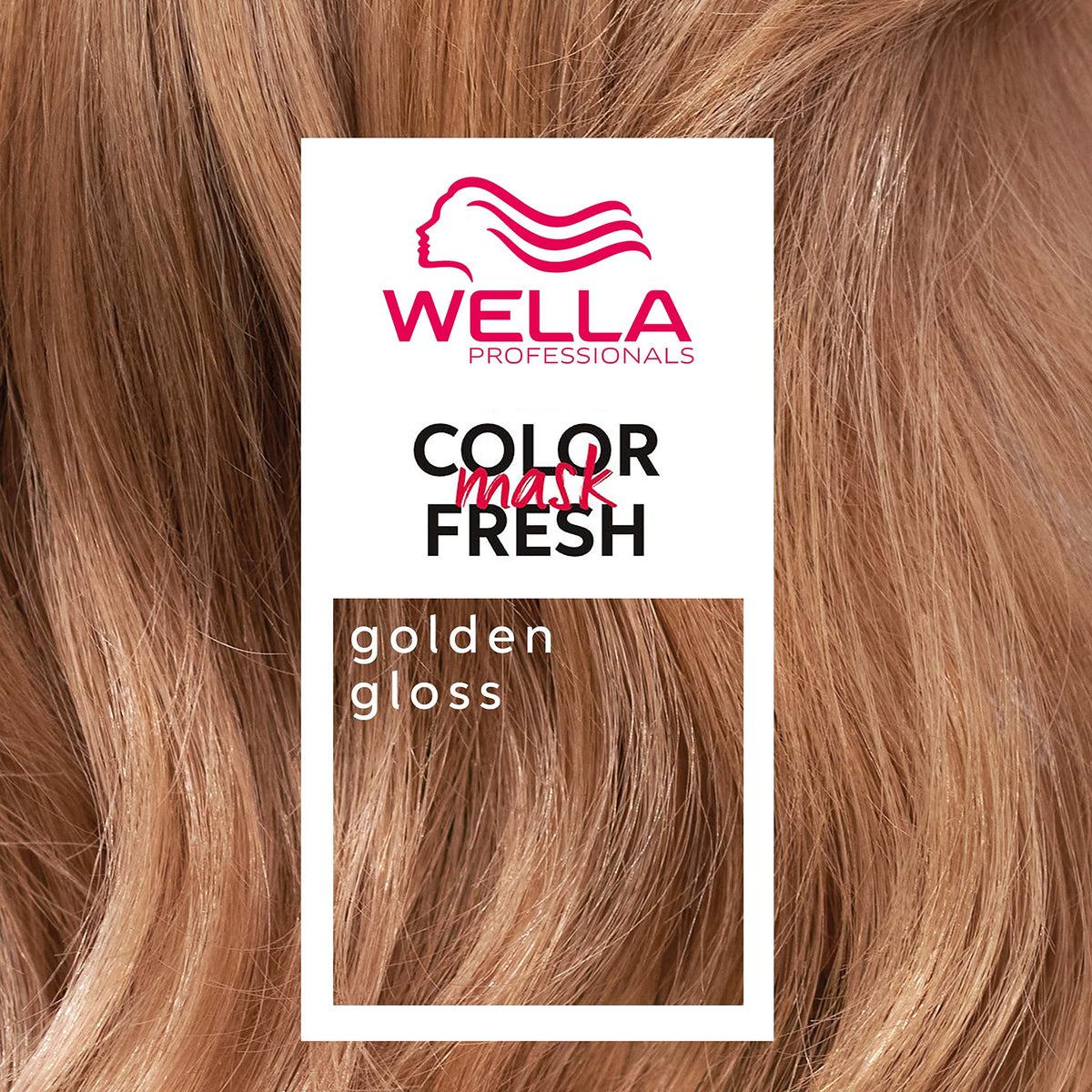 Wella Professionals Wella Professional Color Fresh Mask, Temporary Hair Color Refresh Treatment, Semi-Permanent Hair Dye, Hair Gloss Treatment, Golden Gloss, 500 ml