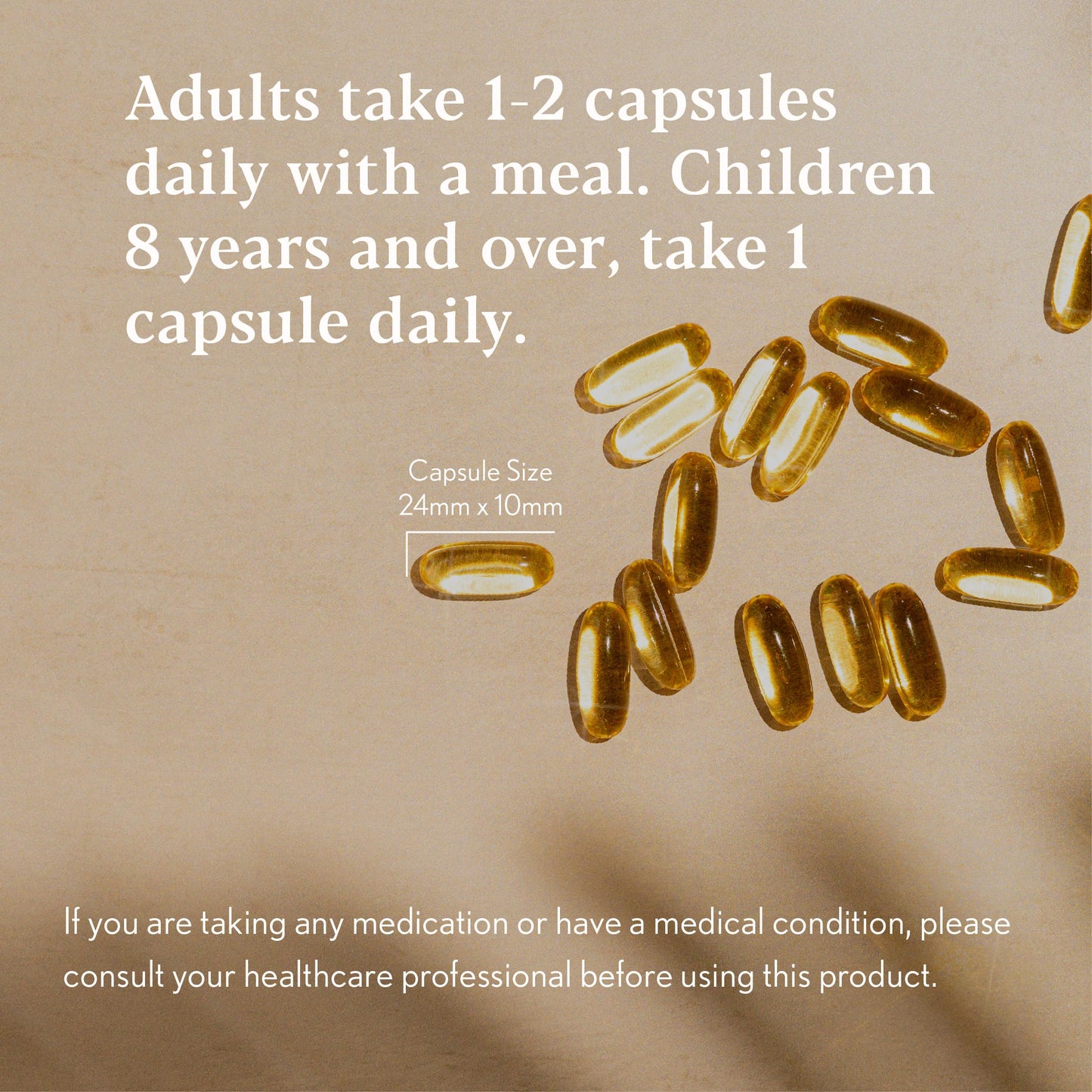 HIGHER NATURE Omega 3 2000mg with 1000mg EPA & 500mg DHA Per Serving - Super Potency Omega 3 True Food® Formula Fish Oil Supplement - Supports Eye, Brain & Heart Health - by Higher Nature - 60 Capsules