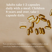 HIGHER NATURE Omega 3 2000mg with 1000mg EPA & 500mg DHA Per Serving - Super Potency Omega 3 True Food® Formula Fish Oil Supplement - Supports Eye, Brain & Heart Health - by Higher Nature - 60 Capsules