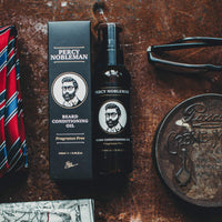 Percy Nobleman Beard Oil – 99% Naturally Derived Conditioning Oil with Signature Scent – Softens, Nourishes & Reduces Beard Itch – Vegan, Non-Greasy & Fast-Absorbing – Made in England (100ml)