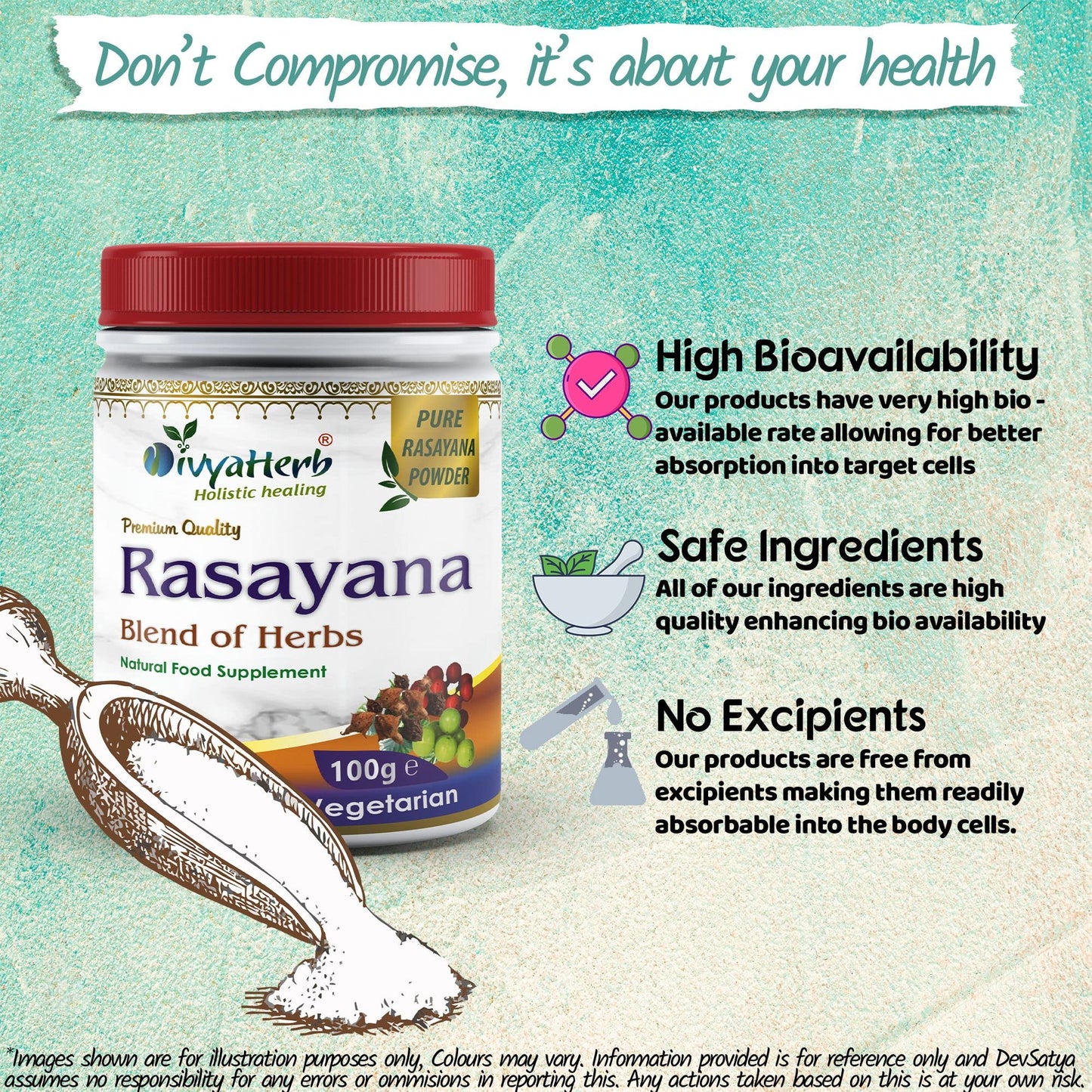 DivyaHerb Rasayana Powder 100grm, Natural, (Pack of 1)