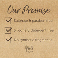 Little Soap Company Sensitive Unperfumed Soap Bar - Vegan, Cruelty Free, No SLS or Parabens, Unperfumed with English Oatmeal | Natural, & Organic Body & Hand Soap Bar(110g)