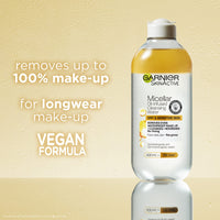 Garnier Micellar Cleansing Water, Oil-Infused, 400ml