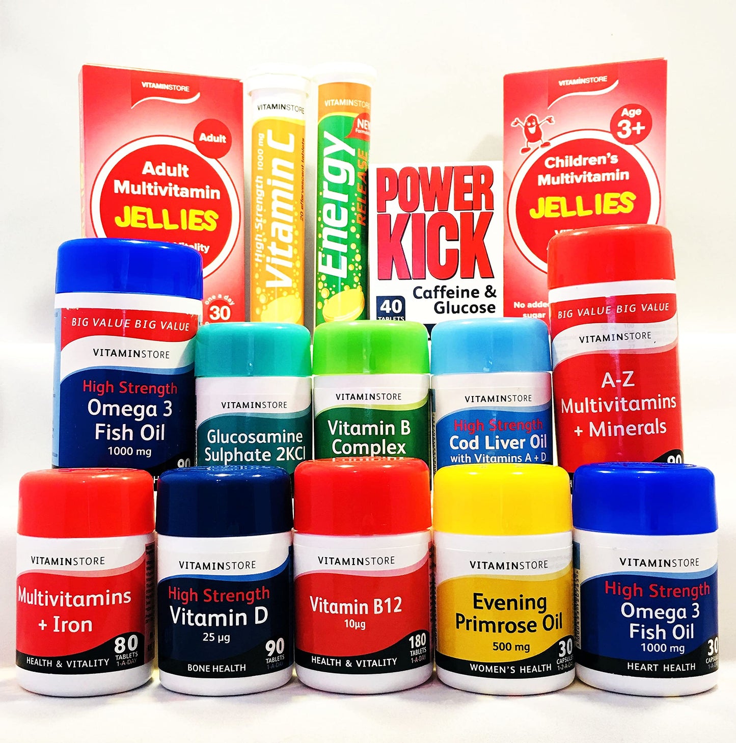 Vitamin Store Magnesium & Vitamin B6 Food Supplement, Vegan Friendly, Pack of 6/30 tablets