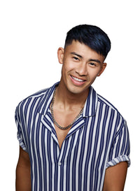 LIVE Schwarzkopf Live Men Permanent Hair Colour, Fade Resistant Hair Dye for Him, 090 Blue Black Shade