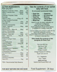 Health Plus Osteo Pack Bone Health Daily Supplement - 28 Day Supply
