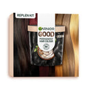 Garnier Good Permanent Hair Dye Replen Kit, 90% Natural Origin, No Ammonia, Enriched With Nourishing Shea Butter, 8 Weeks Long-Lasting Colour, 20 Truffle Soft Black
