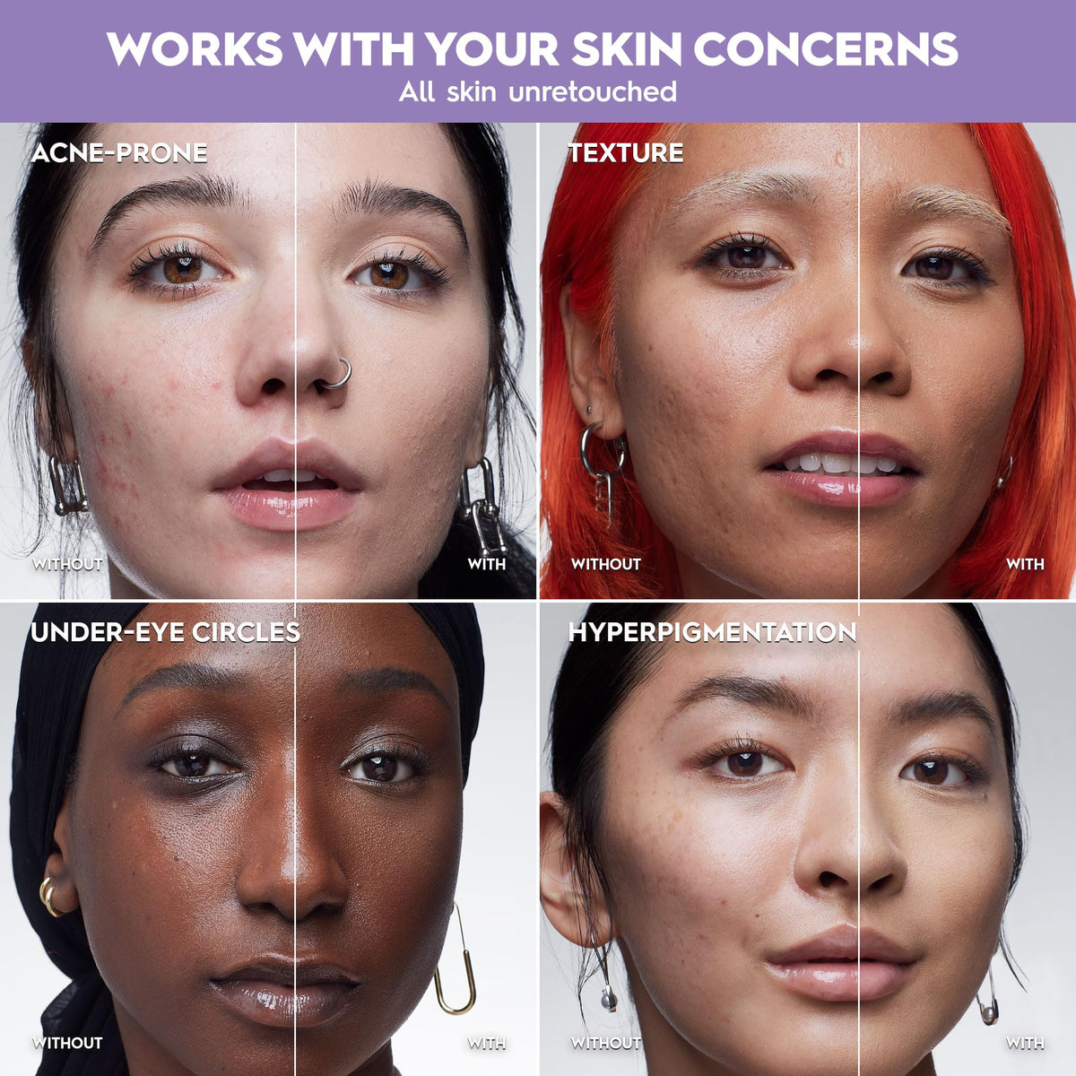 Urban Decay Face Bond Waterproof Foundation, With 3% Niacinamide, Lasts up to 24hr, Shade: 26 - Medium Deep Warm Peachy, 30ml