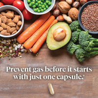 ENZYMEDICA - BeanAssist (30 Capsules) | Food Intolerance Digestive Enzymes Supplements | Digestive Enzymes Blend for Beans and Legumes, Nutrient Supplements, Gut Health Supplement, Vegan, Dairy Free