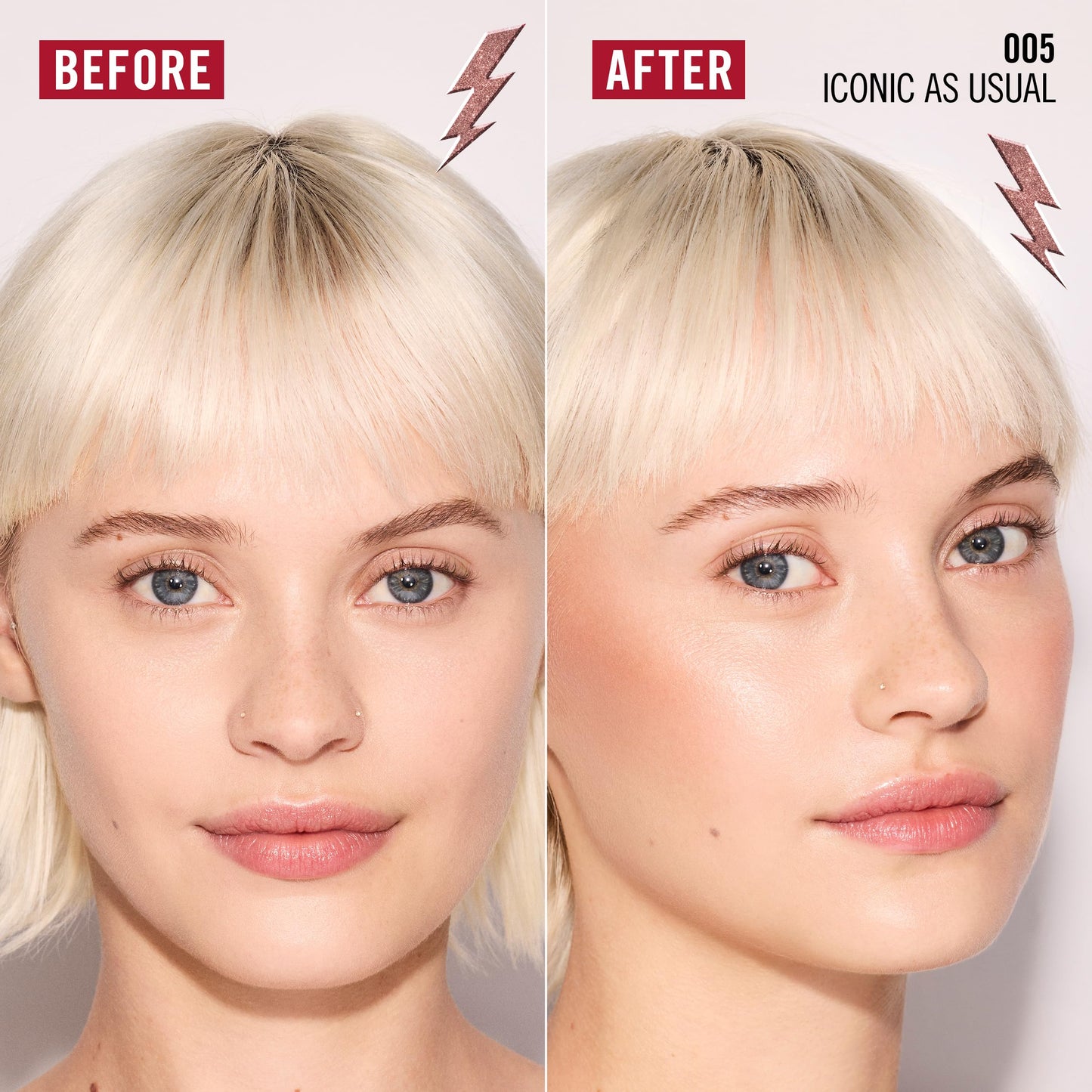Rimmel Multi Tasker Turbocharged Glow, 005 Iconic as Usual, Liquid Face Illuminator, Light-Reflecting Pearls, Luminous, Healthy Glow, Vitamin C & E, Vegan Formula, 10ml