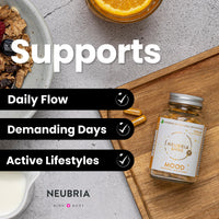NEUBRIA Edge Focus Supplement – Multivitamin + Nootropics Brain Support with Bacopa Monnieri, Ashwagandha, Rhodiola, Ginkgo Biloba, Sage, Blueberry & Rosemary – Potent Cognitive Formula – 60 Capsules