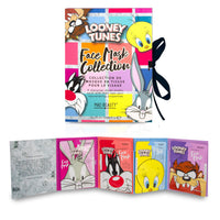 MAD Beauty MAD BEAUTY Looney Tunes Sheet Face Masks Set (Pack of 4) | Bugs Bunny, Sylvester, Tweety, and Taz | Passionfruit, Coconut, Honey, and Strawberry to Soothe and Rejuvenate Tired Skin