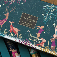 Sara Miller London | Fragranced Hand Cream Collection Set x6 30ml | Travel Size & Vegan Friendly | Beauty Gift For Her | Christmas Present & Stocking Filler