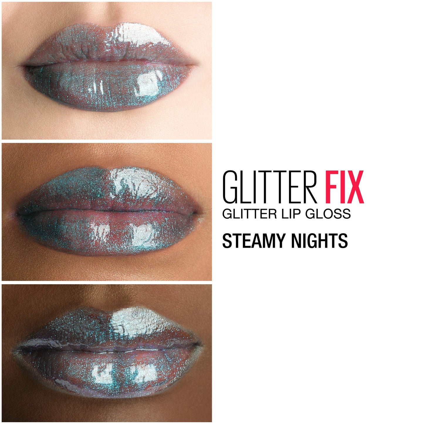 Maybelline New York Lip Studio Glitter Fix Steamy Nights