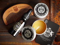 Dear Barber Moustache Wax, Flexible, Easy Styling Strong Hold, Protects Skin Conditions Hair, Keep Hold All Day, 25ml