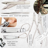 3 Swords Germany - manicure pedicure set kit - brand quality by 3 Swords