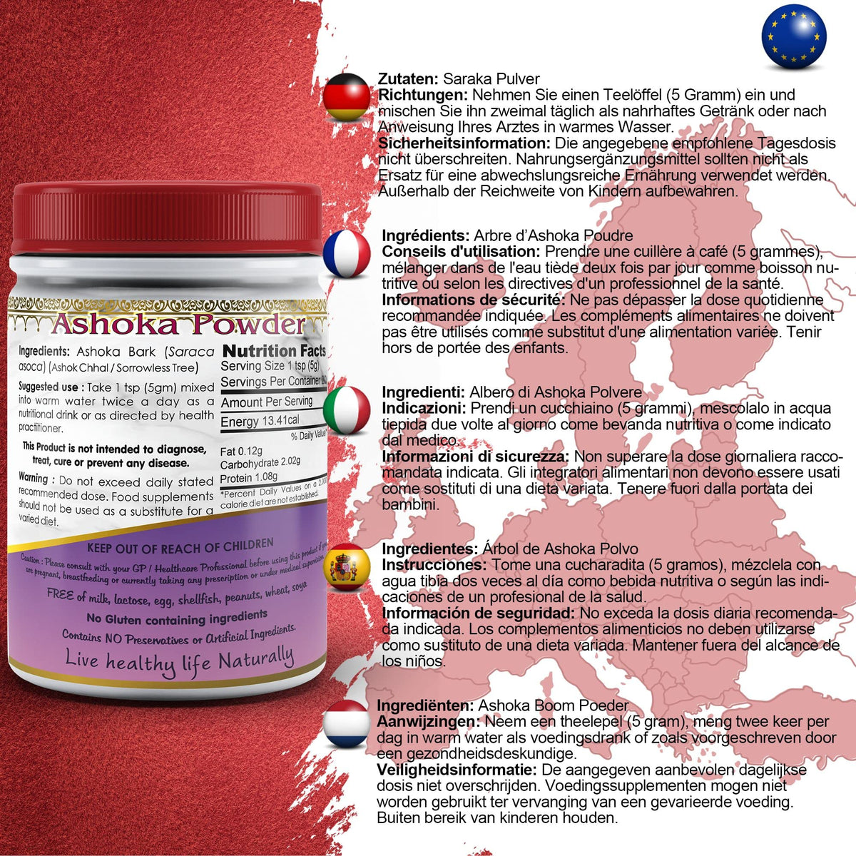 DivyaHerb Ashoka Powder